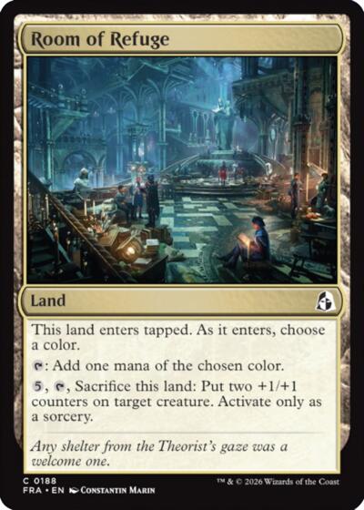Room of Refuge from FRA #188, Magic: The Gathering card