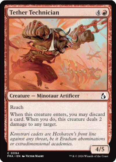 Tether Technician from FRA #94, Magic: The Gathering card