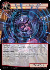Call in the Professionals ! - Force of Will The Quest of the Seven Keys trading card
