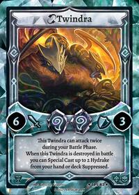 Twindra - Elestrals Organized Play Series 5 trading card