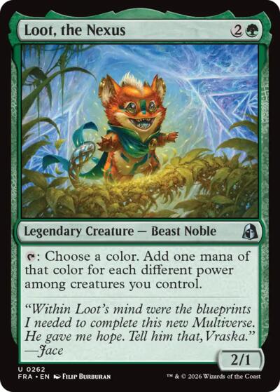 Loot, the Nexus FRA 262 Magic card