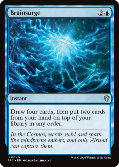 Brainsurge from FRC #40, Magic: The Gathering card
