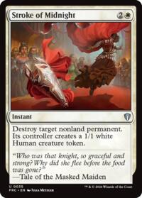 Stroke of Midnight - Magic: The Gathering Commander: Reality Fracture trading card