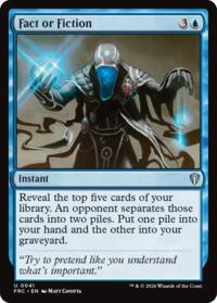 Fact or Fiction - Magic: The Gathering Commander: Reality Fracture trading card