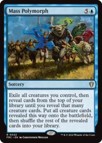 Mass Polymorph - Magic: The Gathering Commander: Reality Fracture trading card