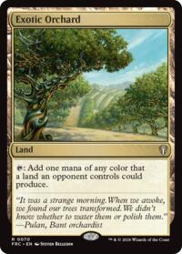 Exotic Orchard - Magic: The Gathering Commander: Reality Fracture trading card