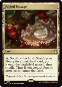 Fabled Passage - Magic: The Gathering Commander: Reality Fracture trading card