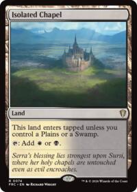 Isolated Chapel - Magic: The Gathering Commander: Reality Fracture trading card