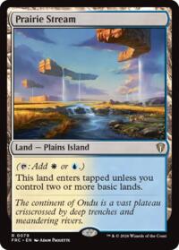 Prairie Stream - Magic: The Gathering Commander: Reality Fracture trading card