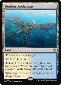 Restless Anchorage - Magic: The Gathering Commander: Reality Fracture trading card