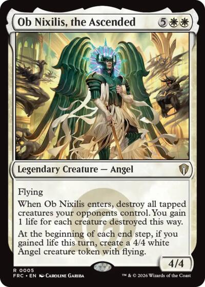 Ob Nixilis, the Ascended from FRC #5, Magic: The Gathering card