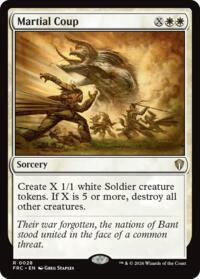 Martial Coup - Magic: The Gathering Commander: Reality Fracture trading card