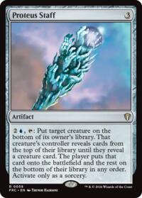 Proteus Staff - Magic: The Gathering Commander: Reality Fracture trading card