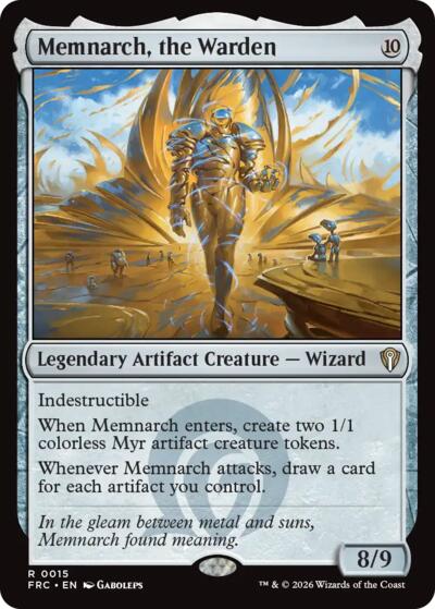 Memnarch, the Warden from FRC #15, Magic: The Gathering card