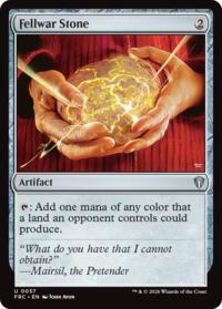 Fellwar Stone - Magic: The Gathering Commander: Reality Fracture trading card