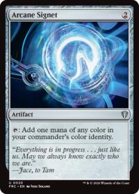 Arcane Signet - Magic: The Gathering Commander: Reality Fracture trading card