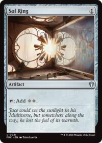 Sol Ring - Magic: The Gathering Commander: Reality Fracture trading card