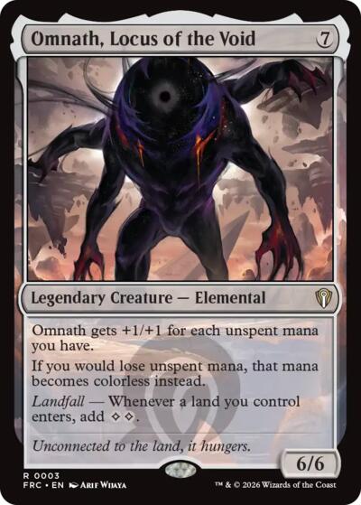 Omnath, Locus of the Void from FRC #3, Magic: The Gathering card