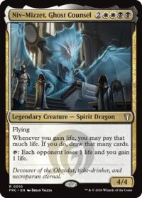 Niv-Mizzet, Ghost Counsel - Magic: The Gathering Commander: Reality Fracture trading card