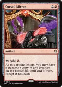 Cursed Mirror - Magic: The Gathering Commander: Reality Fracture trading card
