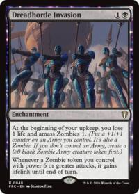 Dreadhorde Invasion - Magic: The Gathering Commander: Reality Fracture trading card