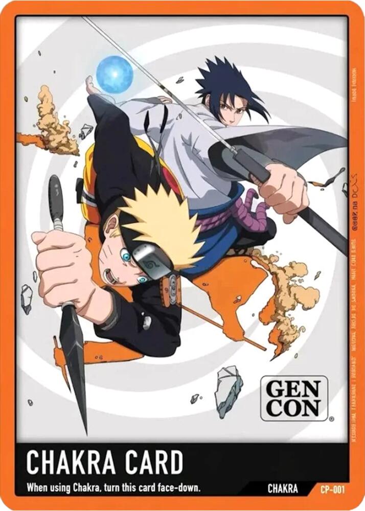 Chakra Card (Gen Con) - Promotion Cards - Naruto Card Game