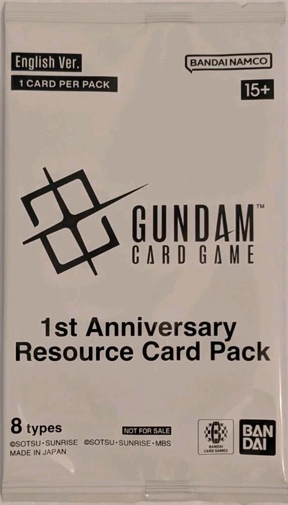1st Anniversary Resource Pack - Gundam Promotional Cards - Gundam