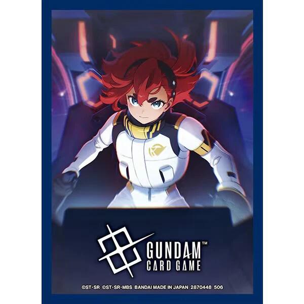 Gundam Card Game - Official Card Sleeves 02 (Suletta Mercury