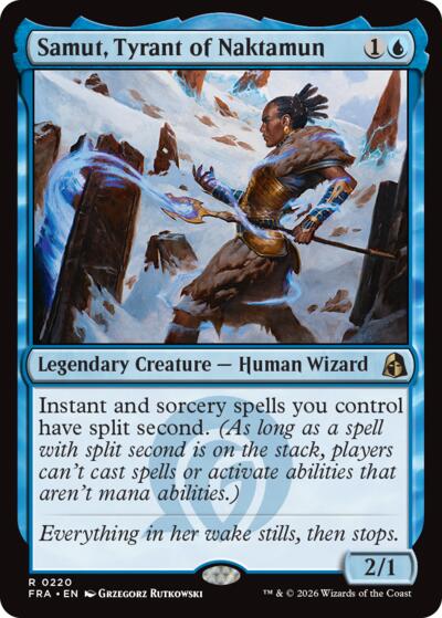 Samut, Tyrant of Naktamun from FRA #220, Magic: The Gathering card