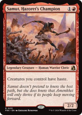 Samut, Hazorer's Champion #251 – Reality Fracture (Rare)