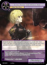 Love, from the Other Side - Force of Will The Quest of the Seven Keys trading card