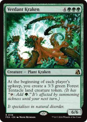 Verdant Kraken #118 – Reality Fracture (Rare)