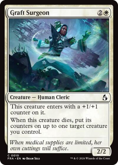 Graft Surgeon from FRA #10, Magic: The Gathering card