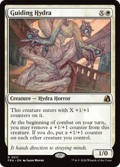 Guiding Hydra from FRA #11, Magic: The Gathering card