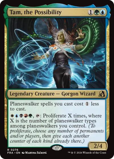 Tam, the Possibility from FRA #276, Magic: The Gathering card