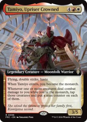 Tamiyo, Upriser Crowned (Extended Art) #96 – Commander: Reality Fracture (Rare)
