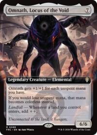 Omnath, Locus of the Void (Extended Art) - Magic: The Gathering Commander: Reality Fracture trading card