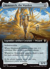 Memnarch, the Warden (Extended Art) - Magic: The Gathering Commander: Reality Fracture trading card