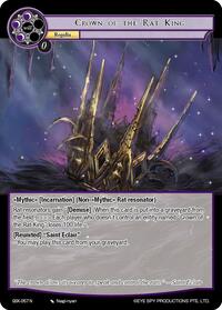 Crown of the Rat King - Force of Will The Quest of the Seven Keys trading card