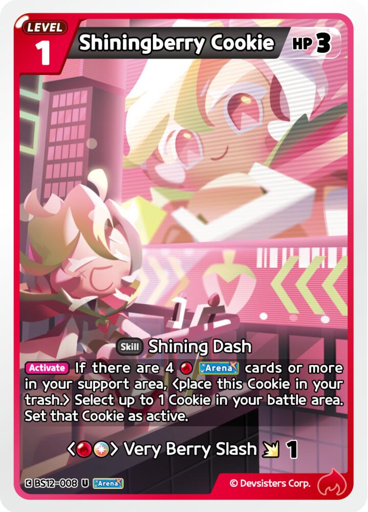 Shiningberry Cookie - Festival Arena - CookieRun: Braverse TCG