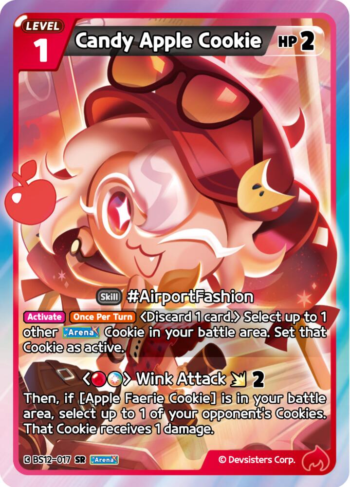 Candy Apple Cookie - Festival Arena - CookieRun: Braverse TCG