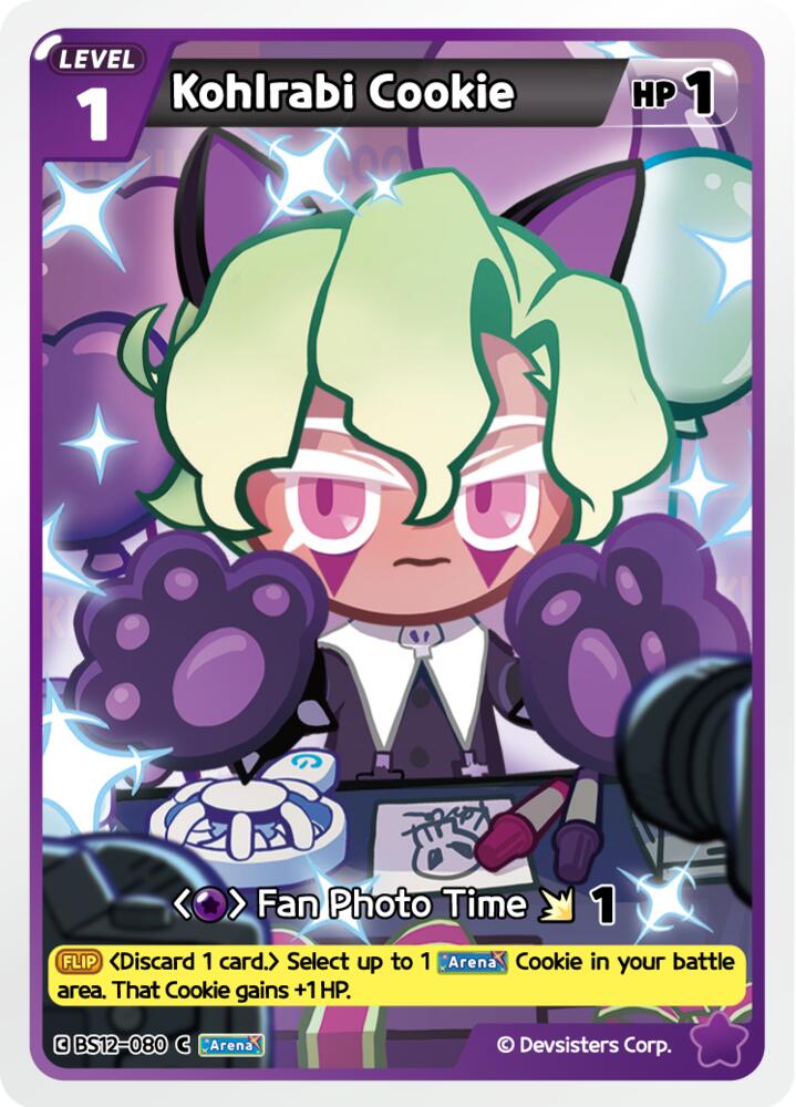 Kohlrabi Cookie - Festival Arena - CookieRun: Braverse TCG