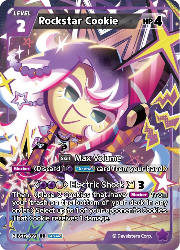 Rockstar Cookie - Festival Arena - CookieRun: Braverse TCG