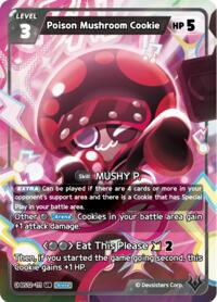 Poison Mushroom Cookie