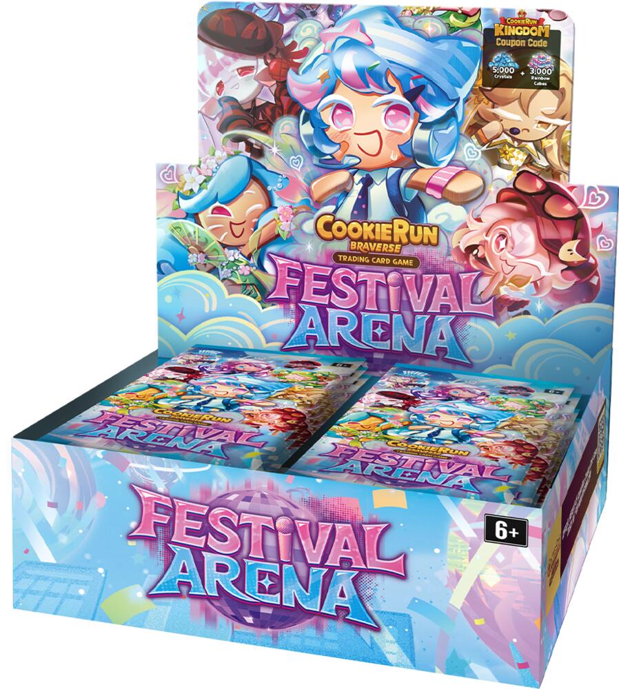 Festival Arena Booster Display - Festival Arena - CookieRun