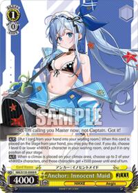 Anchor: Innocent Maid (NIK/S135-E008) card