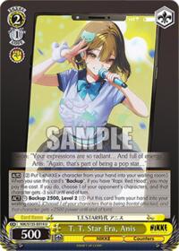 T. T. Star Era, Anis (NIK/S135-E014) card