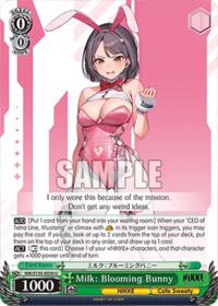 Milk: Blooming Bunny (NIK/S135-E036) card
