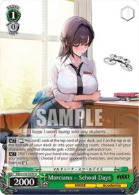 Marciana - School Days (NIK/S135-E039) card