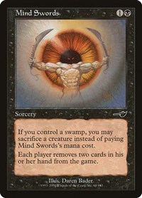 Mind Swords - Nemesis - Magic: The Gathering card